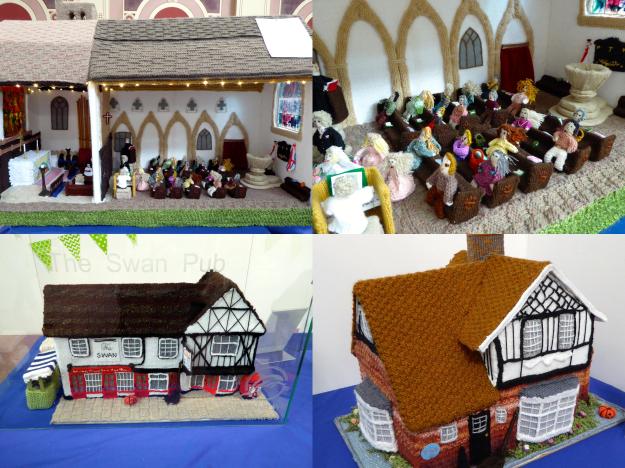 Dolphin WI's knitted buildings of Braintree
