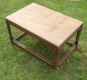 Garden table upcycling project