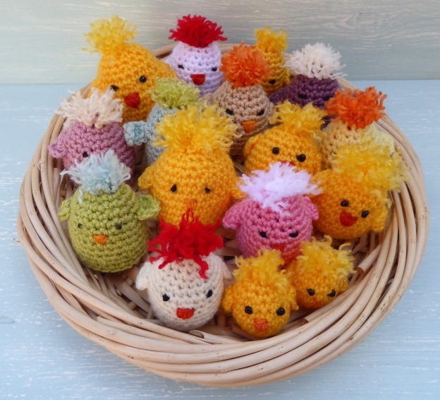 Crochet chicks