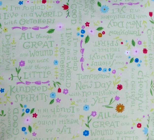 Anne of Green Gables Fabric