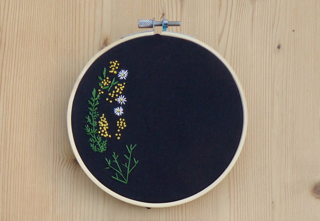 Emma Grant Embroidery - work in progress